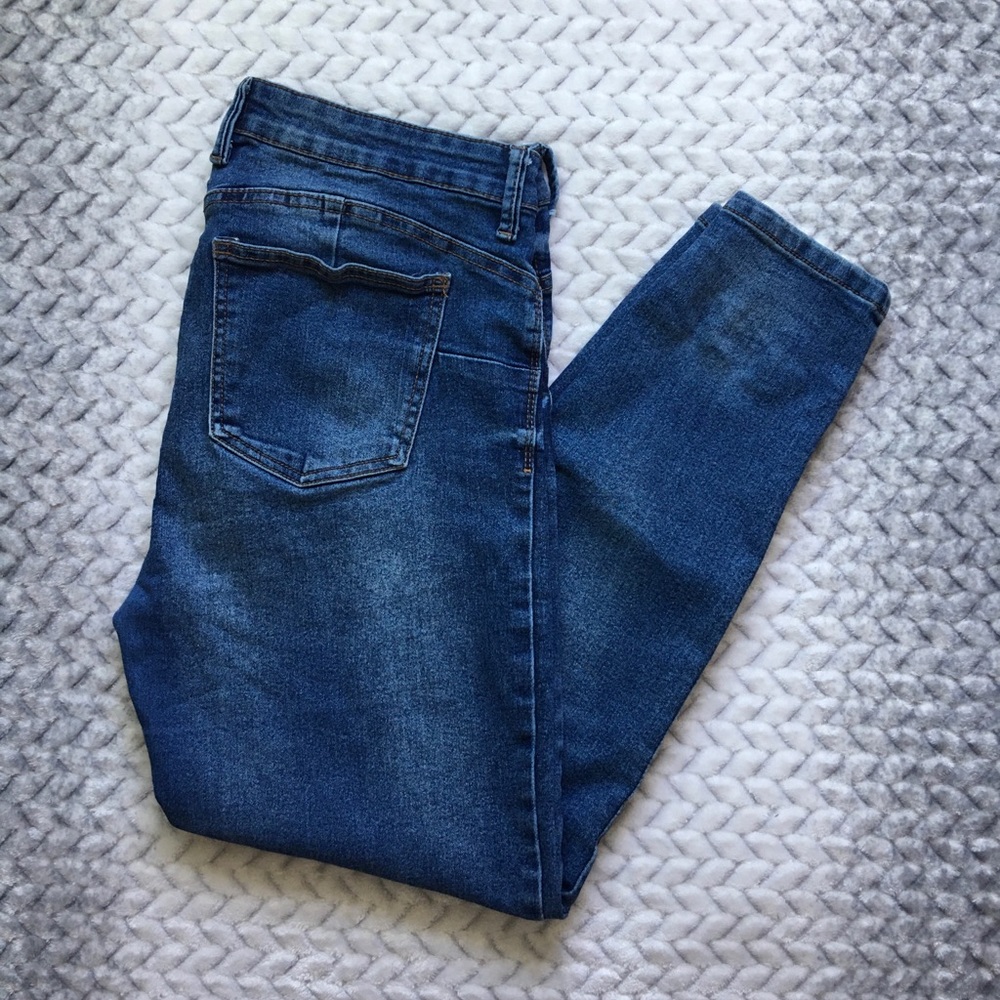 High waisted Denim Jeans